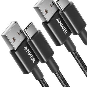 Anker USB C Charger Cable, 2-Pack 3 ft (0.9 m) USB to USB C Cable